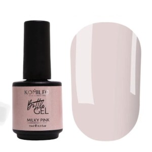 Komilfo Bottle Gel Milky Pink, 15ml